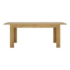 Corco Extending Wooden Dining Table In Grandson Oak