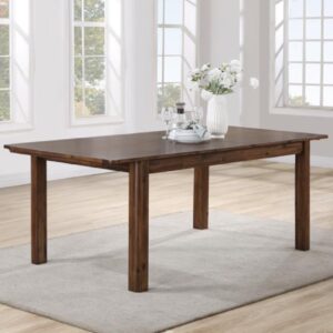 Monza Large Wooden Extending Dining Table In Walnut