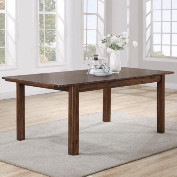 Monza Large Wooden Extending Dining Table In Walnut